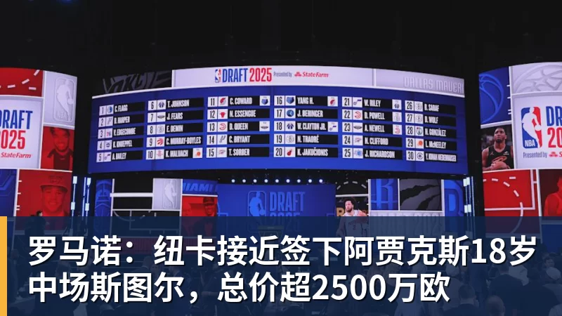 九游体育罗马诺：纽卡接近签下阿贾克斯18岁中场斯图尔，总价超2500万欧