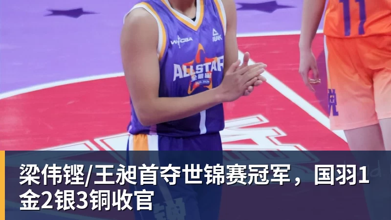 九游体育梁伟铿/王昶首夺世锦赛冠军，国羽1金2银3铜收官